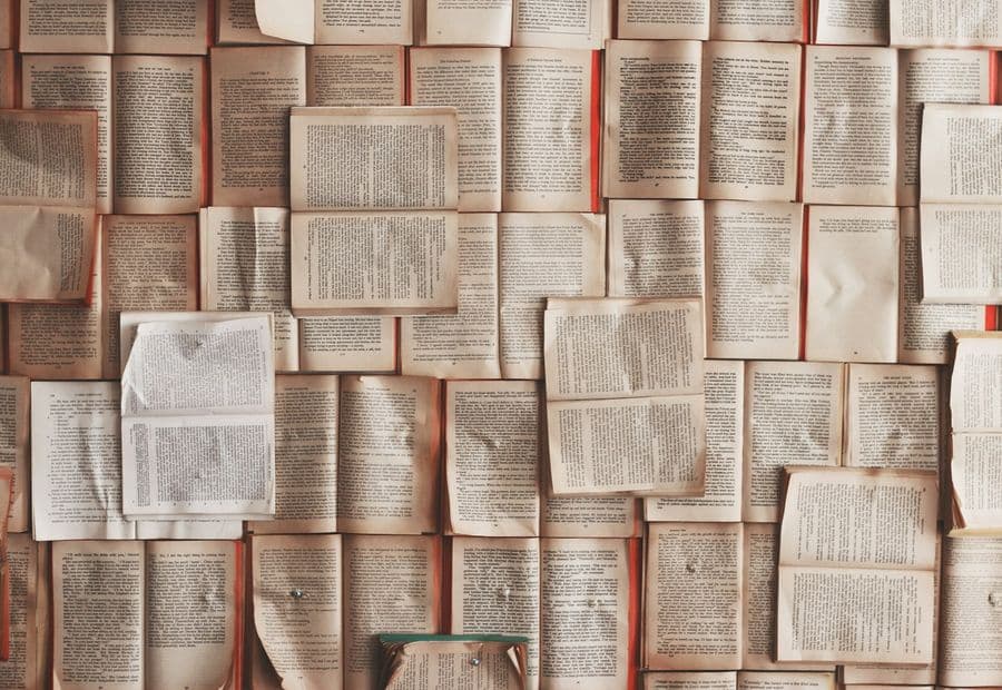 A wall of open law books — procedure in print